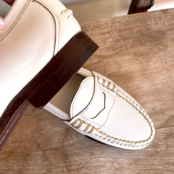 RALPH LAUREN Leather Loafer Bench Made Maine USA!! - Picture 2 of 14